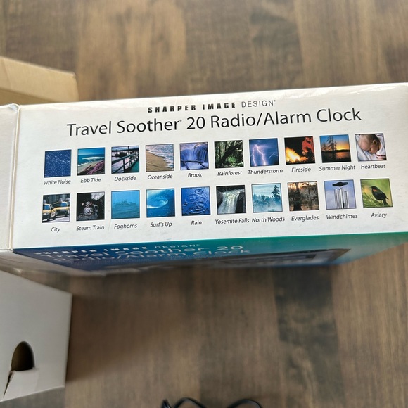 🔔The Sharper Image ȘI721 Travel Soother 20 Radio Alarm Clock🔔 - Picture 11 of 17